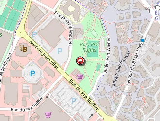 Carte de La Brocante De Mamie à Saint-martin-d'hères