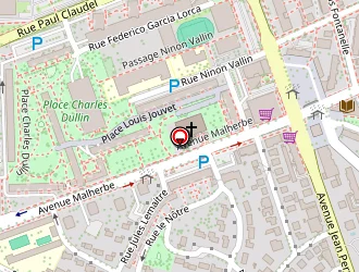 Carte de Alpha Bike à Grenoble