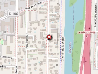 Carte de Ecole De Danse à Seyssins