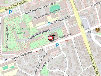 Carte de Rbp Carrelage à Grenoble