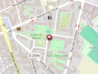 Carte de Illico Pizza à Grenoble