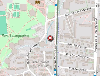 Carte de Detrie Mathieu à Seyssinet-pariset