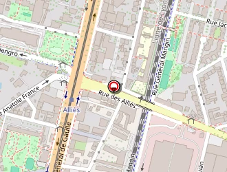 Carte de Elidis Boissons Services à Grenoble