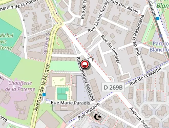 Carte de Sfic à Saint-martin-d'hères