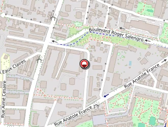 Carte de Centre Communal Action Sociale (ccas) à Grenoble