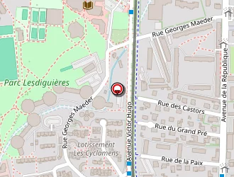 Carte de Eléco à Seyssinet-pariset