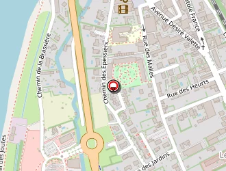 Carte de Mc Donald à Saint-vallier