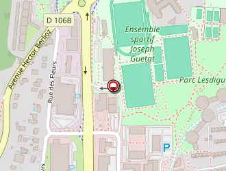 Carte de Bmb (blanchisserie Morel Et Bordet) à Seyssinet-pariset