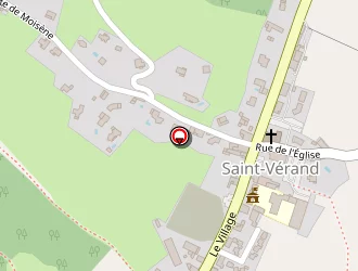 Carte de Pons à Saint-vérand