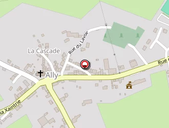 Carte de Delprat Gérard à Ally