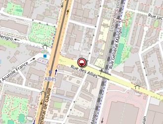 Carte de Atelier Dédales à Grenoble