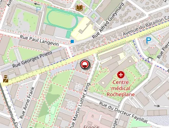 Carte de Auto Ecole Du Centre à Saint-martin-d'hères