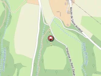 Carte de Chevaux Des Collines à Claveyson