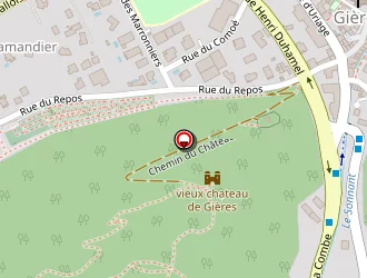 Carte de Metram à Gières