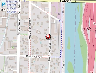 Carte de Barrière Bertholet Danielle à Seyssinet-pariset