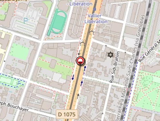 Carte de Atelec Bati à Grenoble