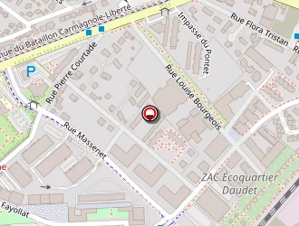 Carte de Opac 38 à Saint-martin-d'hères