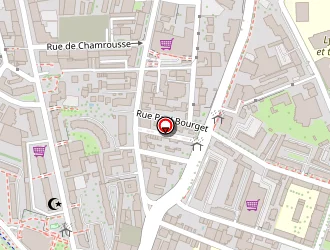 Carte de Danel Coiffure à Grenoble