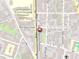 Carte de A-blok à Grenoble