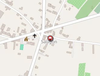 Carte de Jean Sandrine à Saugon