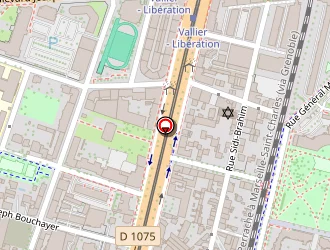 Carte de Muscle Bodyguard à Grenoble