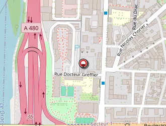 Carte de Centre Examens Clinique à Grenoble