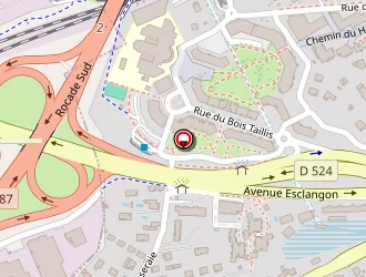 Carte de Pro Vobis à Gières