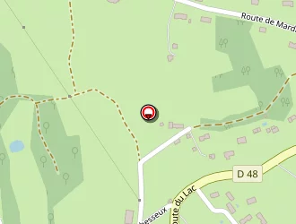 Carte de Accessible Impression à Aubazines