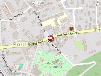 Carte de L'hermitage à Gières