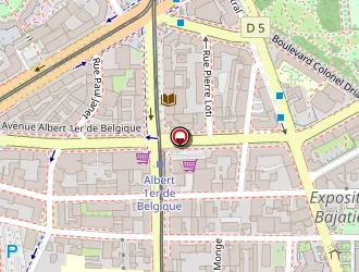 Carte de Landi Services à Grenoble