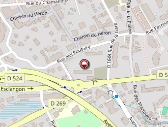 Carte de Routens à Gières