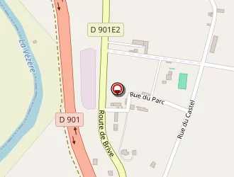 Carte de Agence Postale à Saint-viance