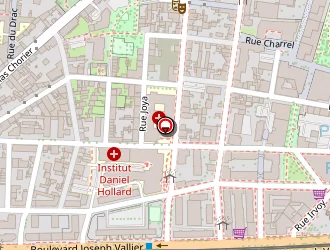 Carte de Supermarché Casino à Grenoble