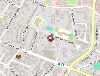 Carte de Shanghai à Saint-martin-d'hères