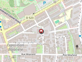 Carte de Bâtir Plus Services à Grenoble