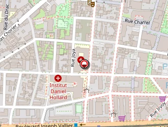 Carte de Long Jérome à Grenoble