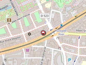 Carte de Swisslife Bonnefoy Pascalgénéral à Grenoble