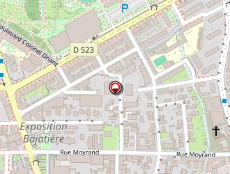 Carte de Auto Ecole Jean Perrot Cachin à Grenoble