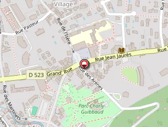 Carte de Pavan Pierre à Gières