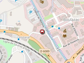 Carte de La Poste à Boulazac