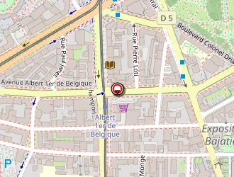 Carte de Centr Auto Formation à Grenoble