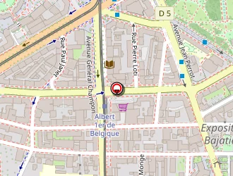 Carte de Carrefour City à Grenoble