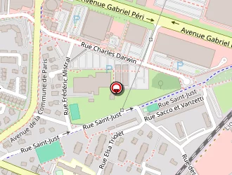 Carte de Egedis à Saint-martin-d'hères