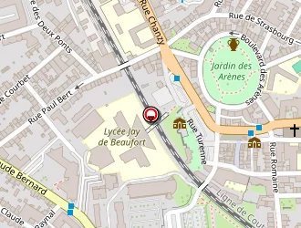 Carte de Lycée Jay De Beaufort à Périgueux