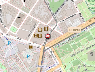 Carte de Gilot Géraldine à Grenoble