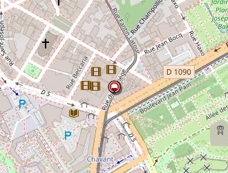 Carte de Delaroche Bertrand à Grenoble