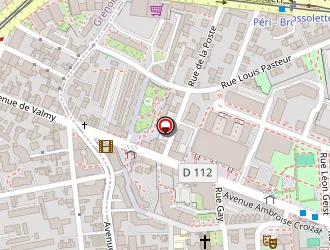 Carte de Electrik Relais à Grenoble