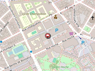 Carte de Cap Familles à Grenoble