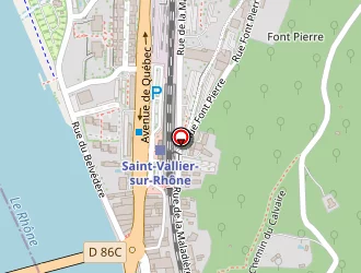 Carte de Bar Kaia à Saint-vallier