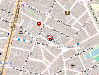 Carte de Aspics Rénovation à Grenoble